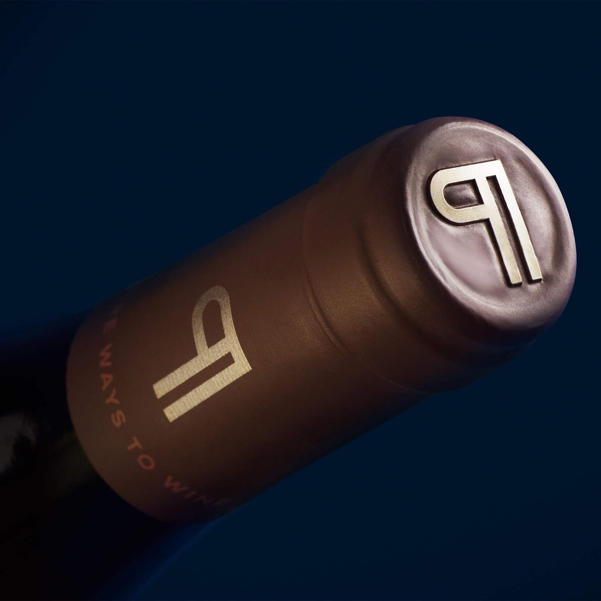 Close-up of the Paragraph Tempranillo bottle neck and cork